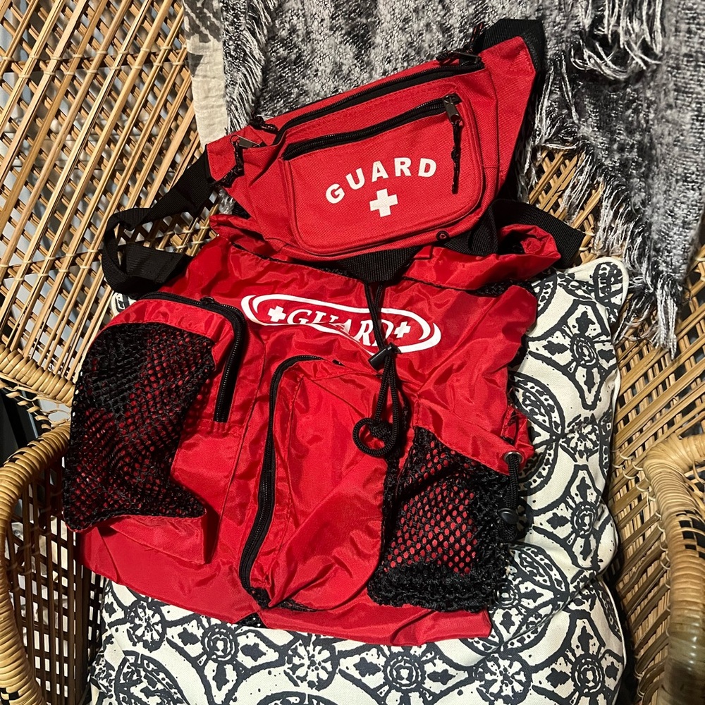 Brand New Lifeguarding Fanny and Bag